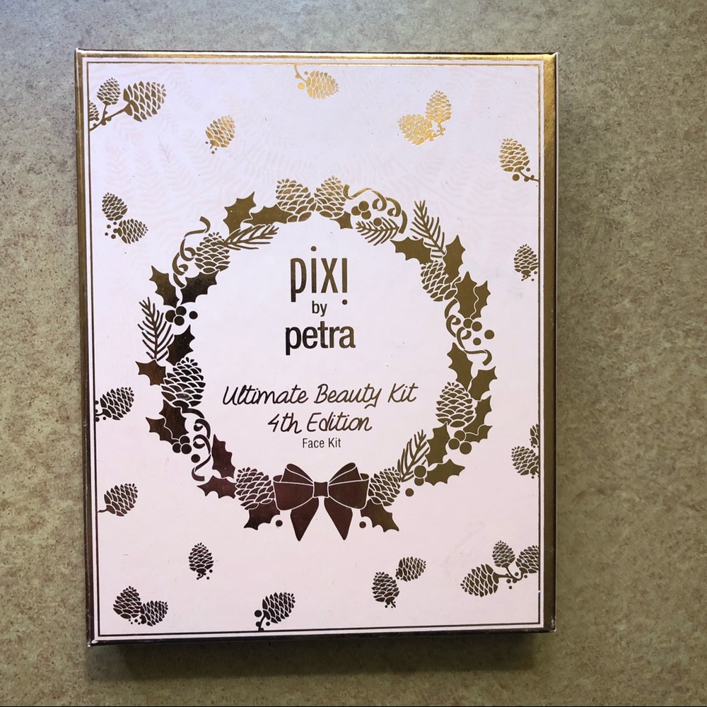 Pixi 4th edition beauty kit, several pans swatched